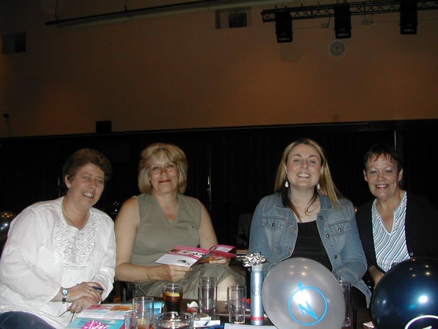 Lesley Porter, Nuala Bradley, Tracey Cullen and June Moore