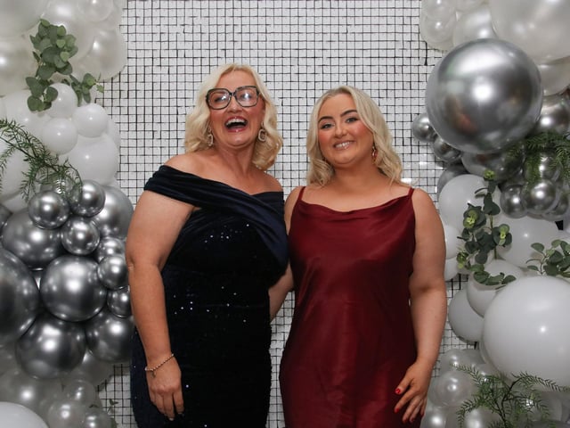 Donna and Emma McNamee pictured at Northland’s 50th Anniversary Gala Dinner held in The Everglades Hotel.  (Photo - Deirdre Heaney, nwpresspics)