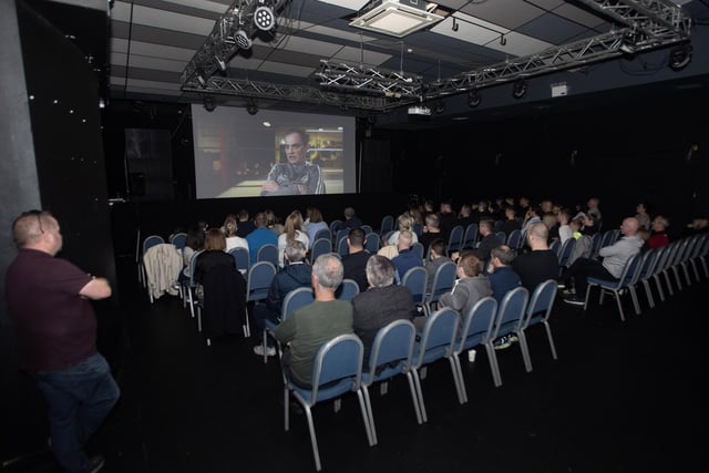 The premiere screening of Oakleaf Boxing Club's 'From Small Acorns, Mighty Oak Trees Grow' at the Nerve Centre, Derry. (Photos: Jim McCafferty Photography)