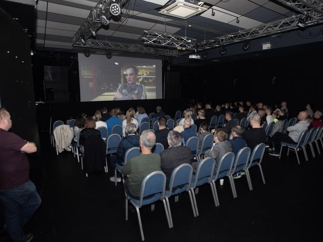 The premiere screening of Oakleaf Boxing Club's 'From Small Acorns, Mighty Oak Trees Grow' at the Nerve Centre, Derry. (Photos: Jim McCafferty Photography)