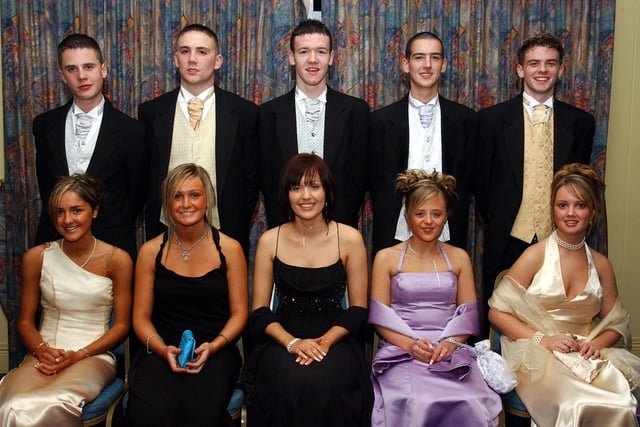 St Columb's College Formal 20 years ago in Derry in 2003