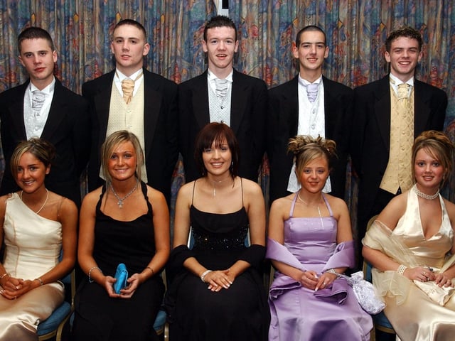 St Columb's College Formal 20 years ago in Derry in 2003