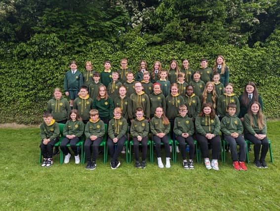 Pupils from Ballykelly Primary School.
