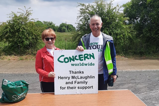 Cora Morrison and Laurence Hegarty.