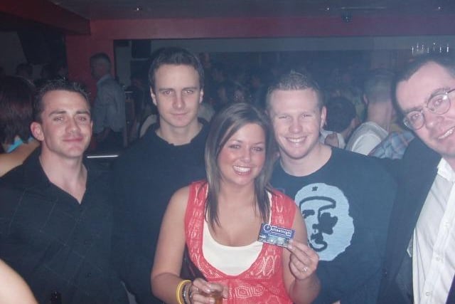 OLYMPUS DIGITAL CAMERA : Pictured are patrons who attended the reopening of Earth nightclub back in March 2005.