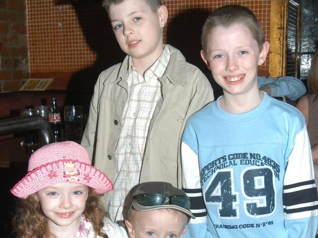 Conan Hamilton celebrating his birthday with family.