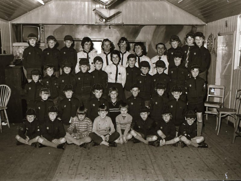 Waterside Scouts receive Wood Badges.