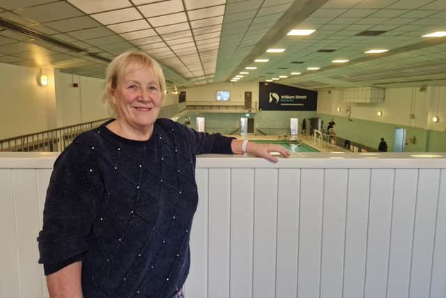 Carol Power is delighted to be back in the Baths