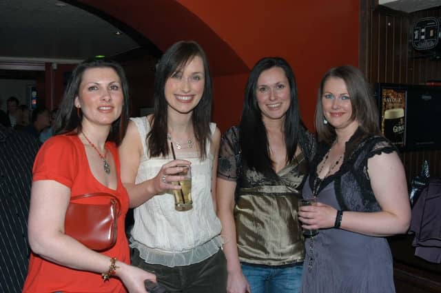 Angela out partying with friends.