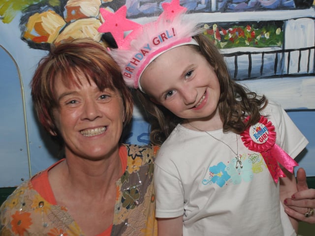 Birthday girl Aisling Kelly back in 2005.