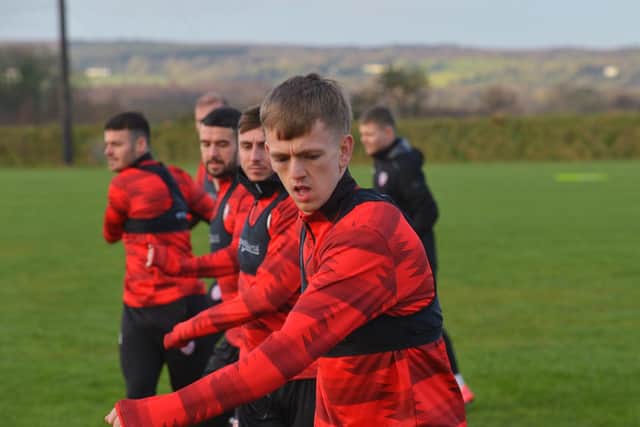 Derry City ‘s Ciaron Harkin was delighted to make his first start for the club after three years.