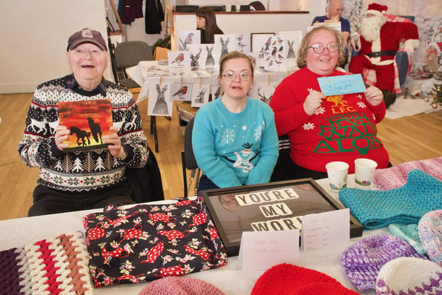 Stallholders at the event.