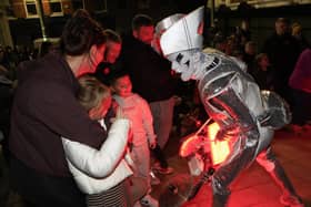 Awakening the Walled City Trail, celebrating the 40th anniversary of the Derry Halloween Festival. (Photo - Tom Heaney, nwpresspics)