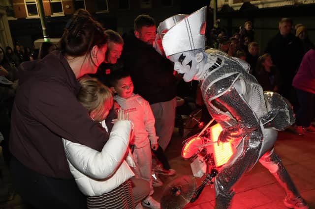 Awakening the Walled City Trail, celebrating the 40th anniversary of the Derry Halloween Festival. (Photo - Tom Heaney, nwpresspics)