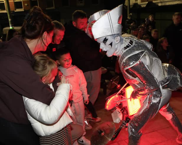 Awakening the Walled City Trail, celebrating the 40th anniversary of the Derry Halloween Festival. (Photo - Tom Heaney, nwpresspics)