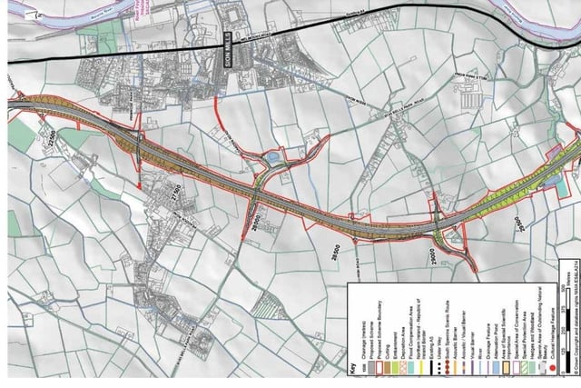 Strabane South to North of Victoria Bridge