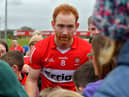 Conor Glass faces a race against time to be fit to face Fermanagh. Photo: George Sweeney. DER2312GS - 15