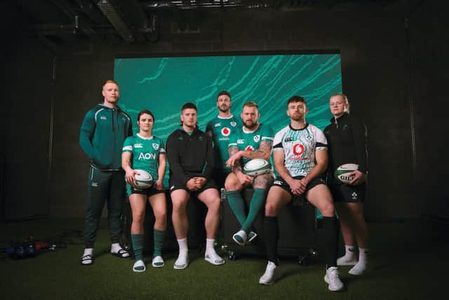 Canterbury of New Zealand have released a new kit for Ireland's men's and women's Rugby Union teams