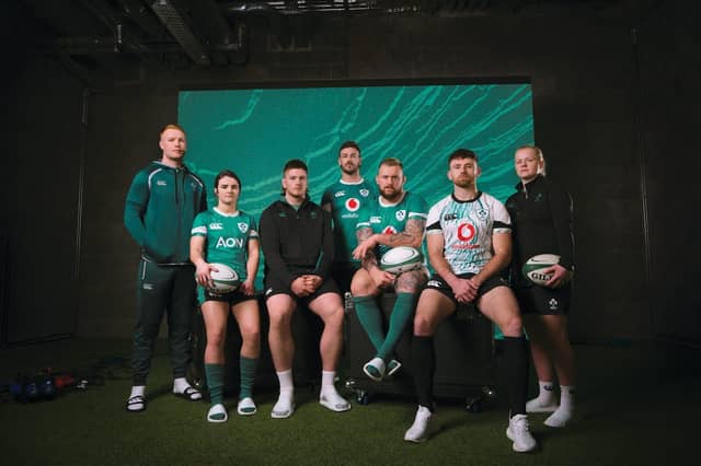 Canterbury of New Zealand have released a new kit for Ireland's men's and women's Rugby Union teams