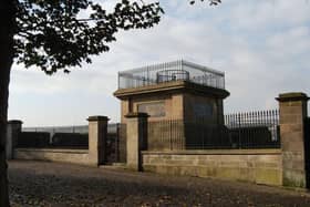 Walker's Plinth on the Derry Walls.
