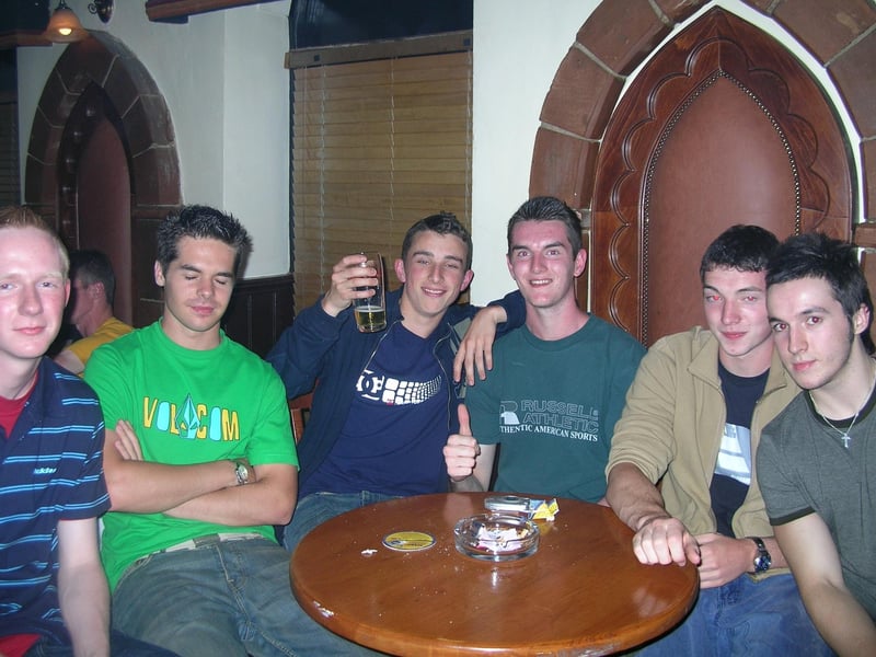 Pictured are people enjoying a night out at Café Roc.