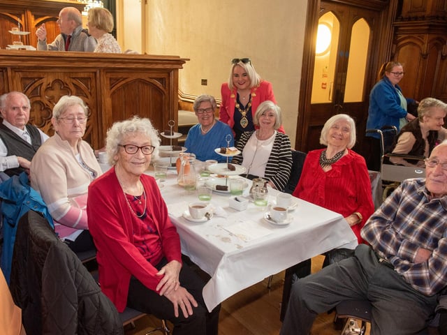 Attendees at the Mayor's Tea Dance