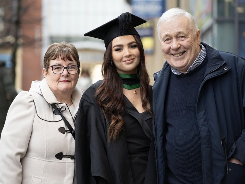 Ulster University Winter Graduations. (Photo: Nigel McDowell / Ulster University)