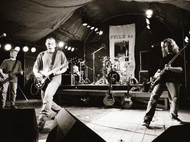 Photos from some of the live acts back in August 1994, at the Gasyard Féile.
