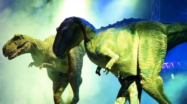 Dinosaurs will also make an appearance!