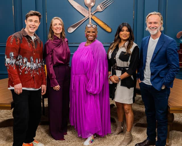 Ed Gamble, Andi Oliver, Nisha Katona and Marcus Wareing