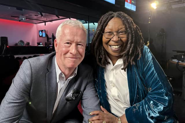 John Wilson and Whoopi Goldberg