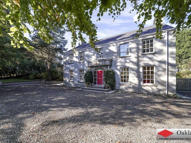 14 Temple Road in Derry is for sale. This stunning property is located beside Enagh Lough and features six beds and three baths.:Stunning property for sale in Derry.:Stunning property for sale in Derry.