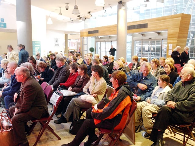 A section of the attendance at the Forum.