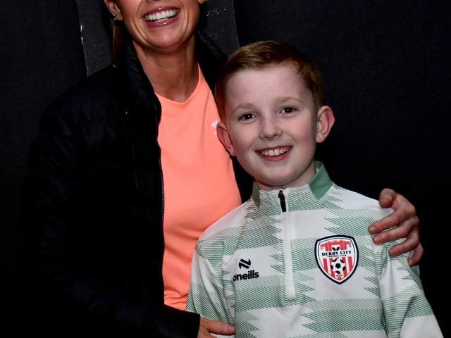 Pictured at the premiere of the ‘Football at the Heart – A Ballymoor Story’, film at the Nerve Centre last week.