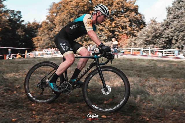 Foyle Cycling Club's Cyclo-cross race in Derry's St Columb's Park