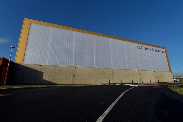 An exterior view of Sean Dolans GAC’s new state-of-the-art indoor arena which has a 3G surface, training space and meeting rooms.  Photo: George Sweeney. DER2305GS – 88