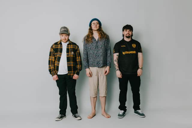 From left to right: Dylan Bradley, Eoghan Donegan, Michael Brown.