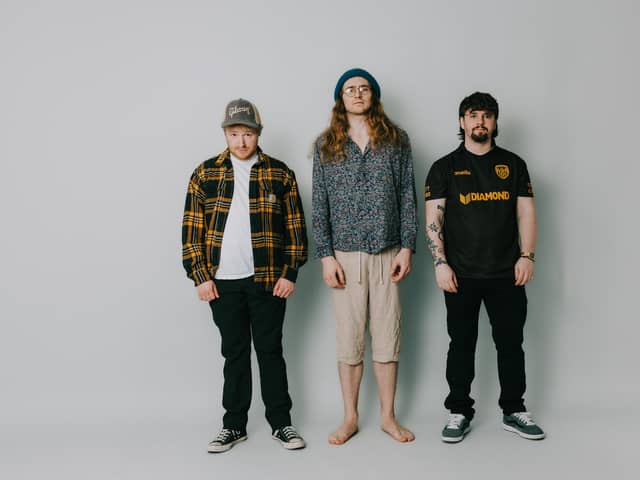From left to right: Dylan Bradley, Eoghan Donegan, Michael Brown.