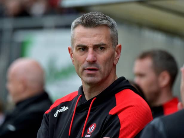 Rory Gallager, Derry Senior Team manager. Photo: George Sweeney.  DER2218GS – 009