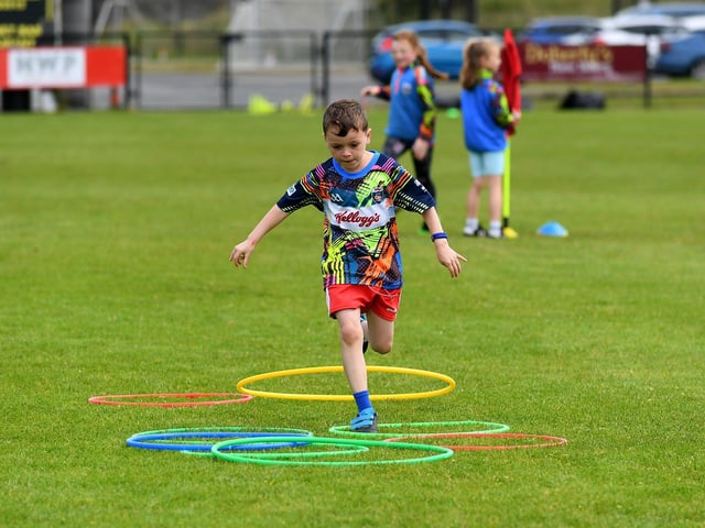 There were lots of activities and fun at the Steelstown Brian Ogs Cul Camp. Photo: George Sweeney