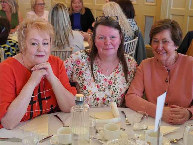 Féile’s ‘Lunch with a Laugh’ at the Bishop’s Gate Hotel was a huge success with Belfast comic Paddy ‘The Dagger’ McDonnell, leaving everyone in stitches.