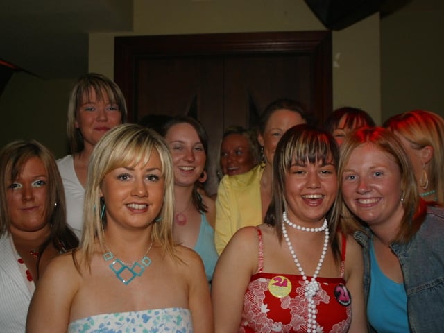 Parties and celebrations in July 2004: Jacqueline Doherty.