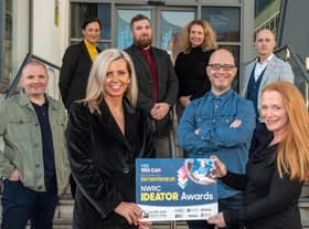 Pictured at the launch of the NWRC IDEATOR Awards. Left to right: Roisin Clifford, Alchemy Technologies, Declan Meenan, Alchemy Technologies, Gillian Moss, Head of Client Services at NWRC, Ryan Williams, Connected Health. Front Left to right: Kieran Phelan, Satori Accounting, Finneen Bradley, Head of Student Services at NWRC, Alastair Cameron, NWRC Entrepreneur in Residence, and Lynne Kelly-Carton, NWRC Careers Coordinator.