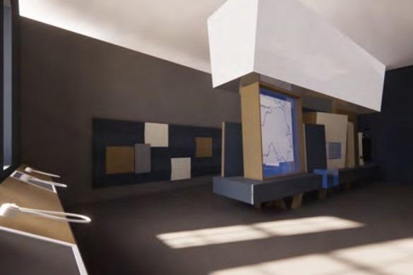 Proposed visual image of gallery 2 zone 3 in the new DNA maritime museum