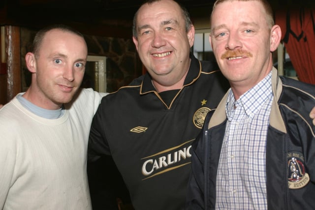 Declan Smith, Terry O'Hagan and Charlie Mullan. :.