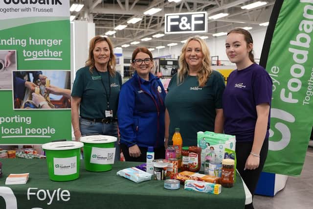 Karen Mullan, Director of Foyle Network Foundation, said the response to the food drive has been incredible.