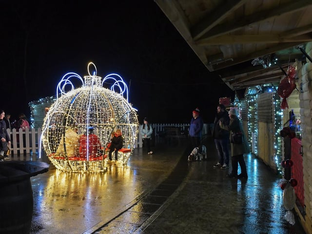 The Buncrana Christmas Market in Swan Park opened on Friday and will be open daily from 12 noon to 9pm until Sunday, 8th December.  Photo: George Sweeney