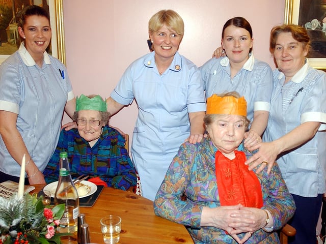 Edenballymore Christmas party, back in 2002.