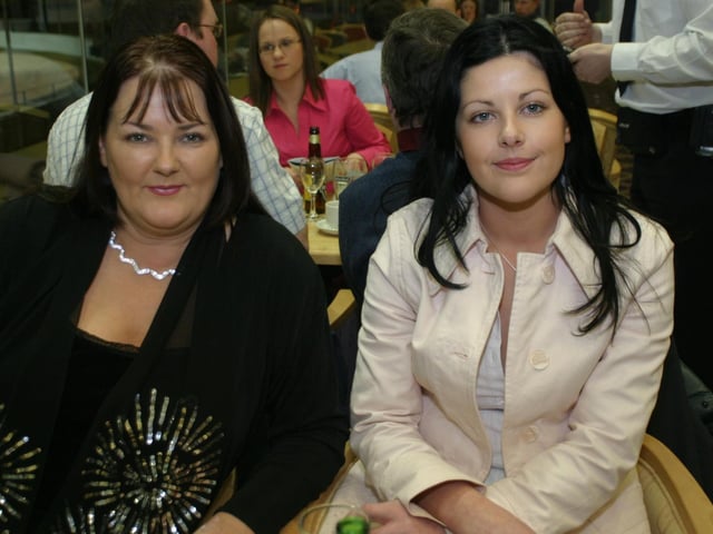 Out and about at the Lifford dog track in early 2004.
