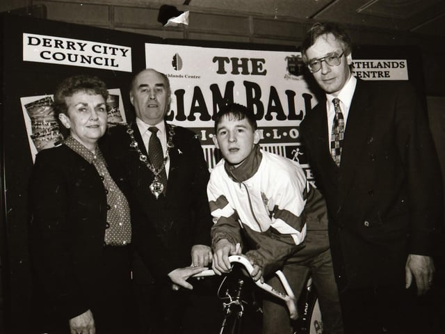 Liam Ball Triathlon launch.